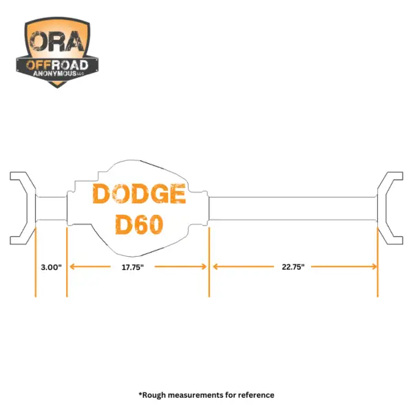 Dodge D60 Axle Truss